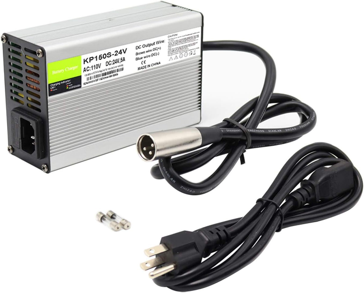 24V 5A Battery Charger 3-Pin XLR Pack of 2 C1391