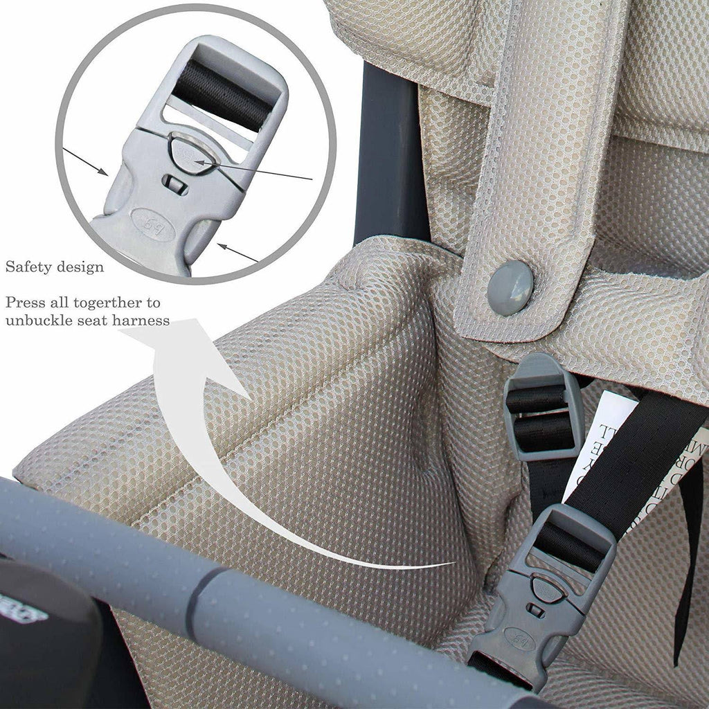 Kids Rear Baby Seat Bike Carrier with Adjustable Seat Rest Height X334