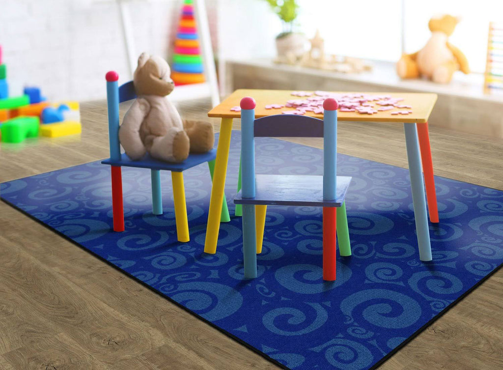 Blue 10'6 x 13'2 Carpet C635