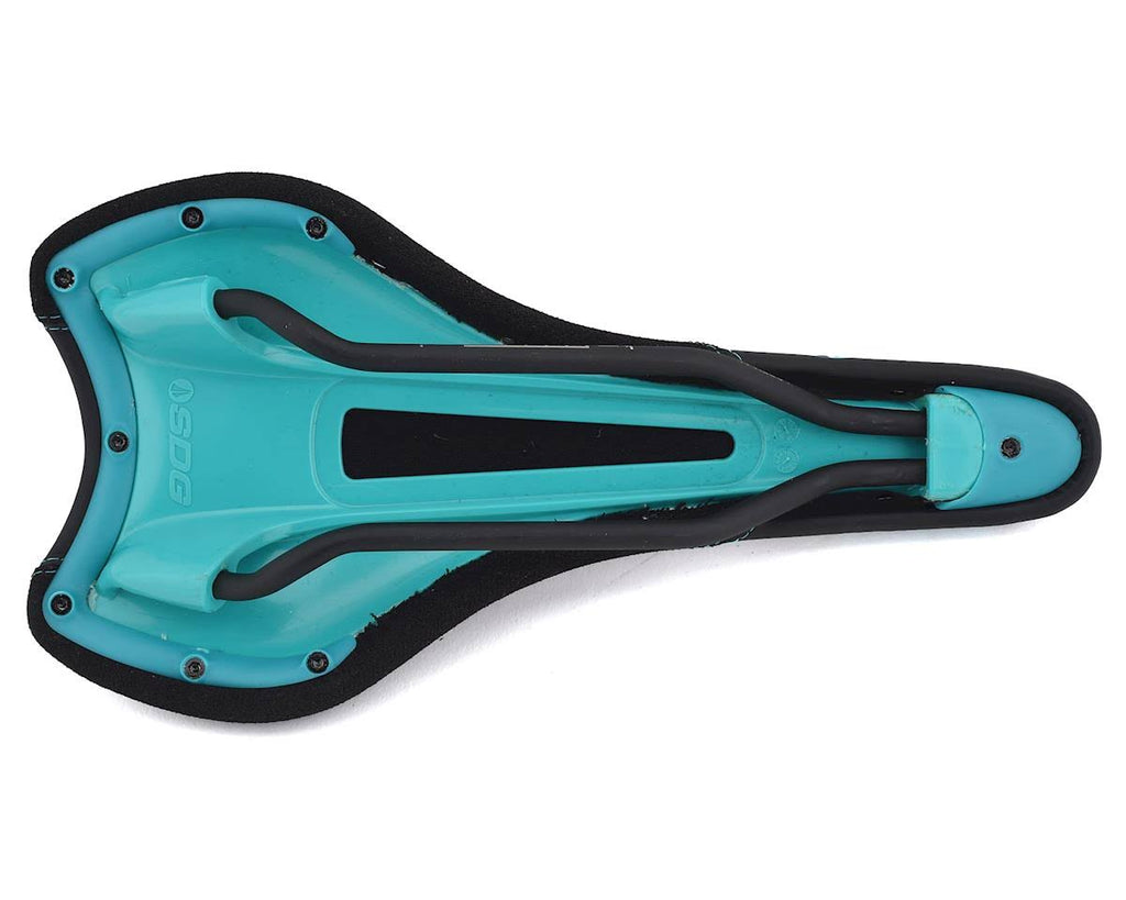 Turquoise Black Saddle with Ti-Alloy Rails D2000