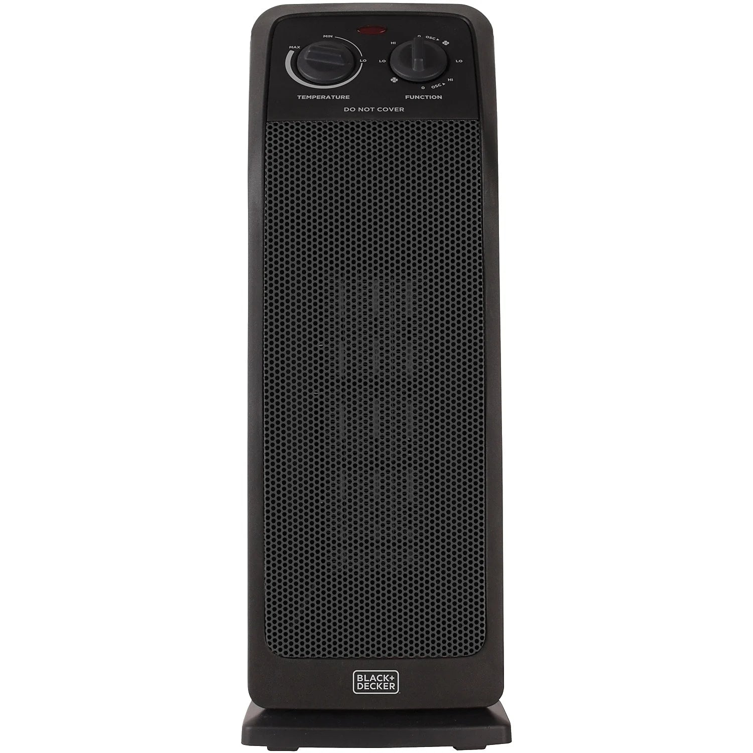 Black Oscillating Ceramic Tower Space Heater Z424