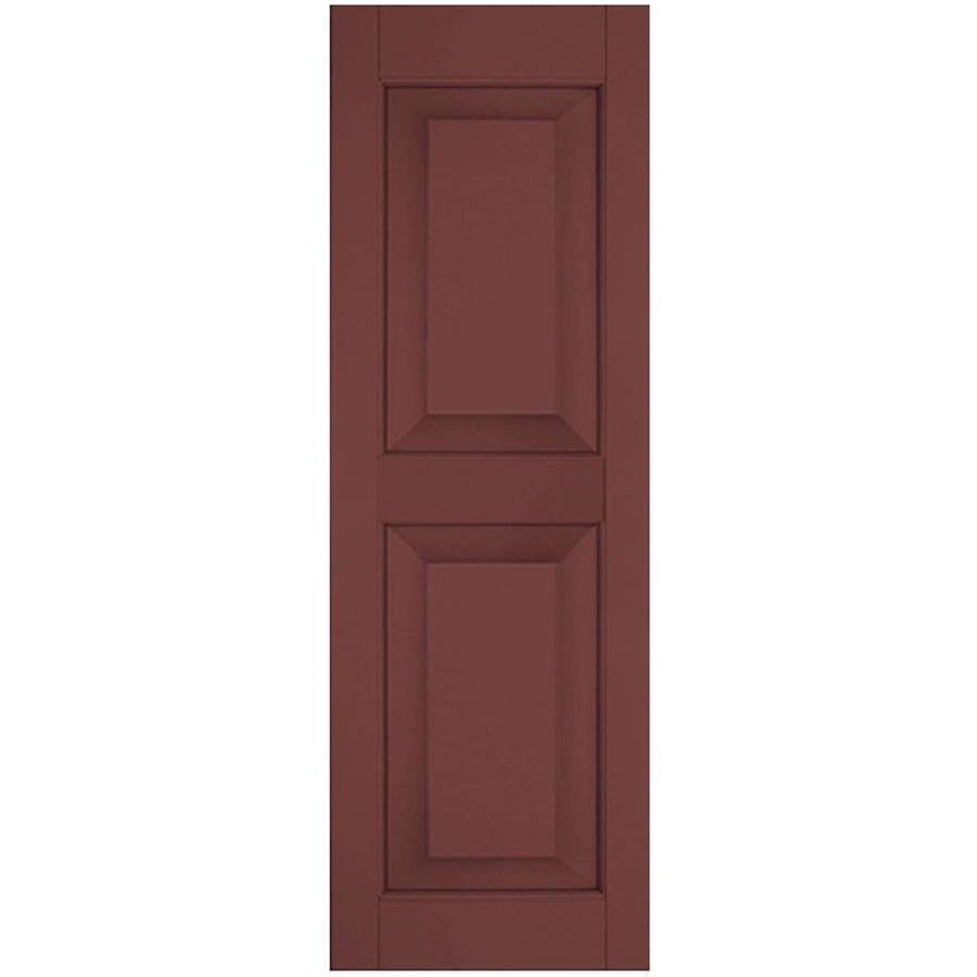 Cedar Raised Panel Shutters Pair J29115