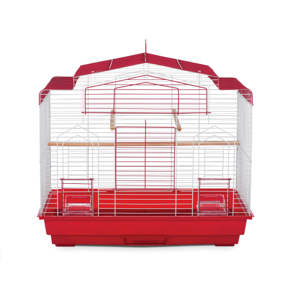 Red Barn Bird Cage O564