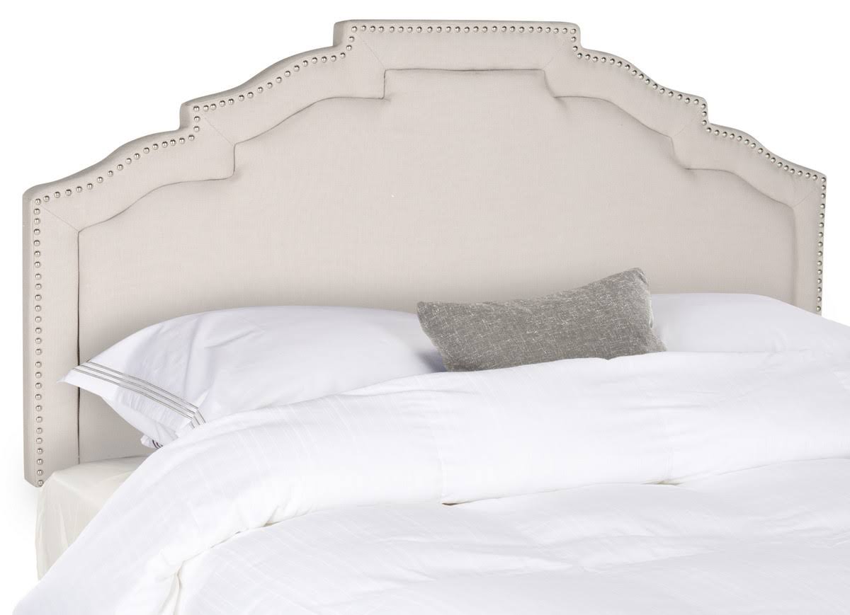Queen Headboard in Taupe V8564