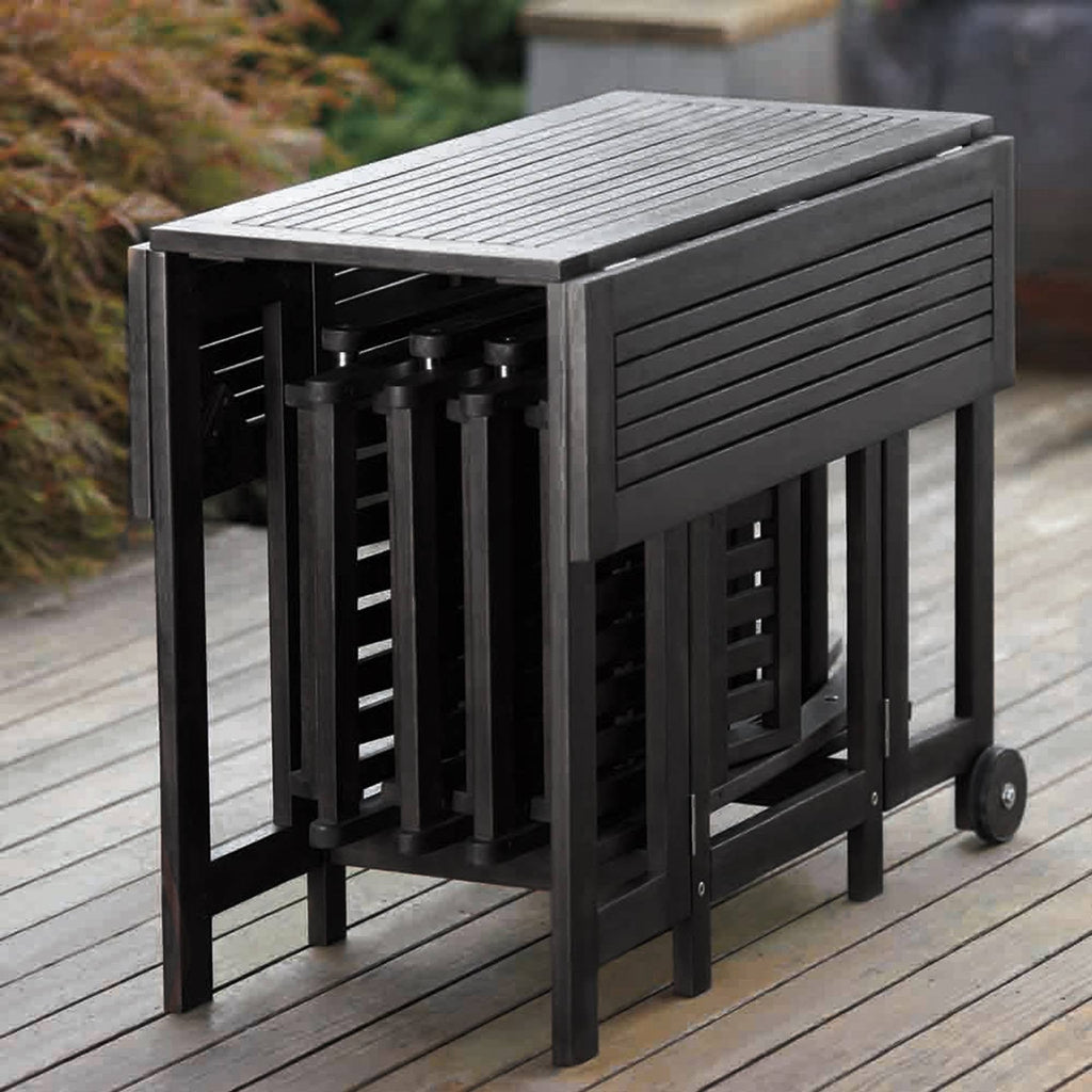 4pk Black Folding Chairs I8578