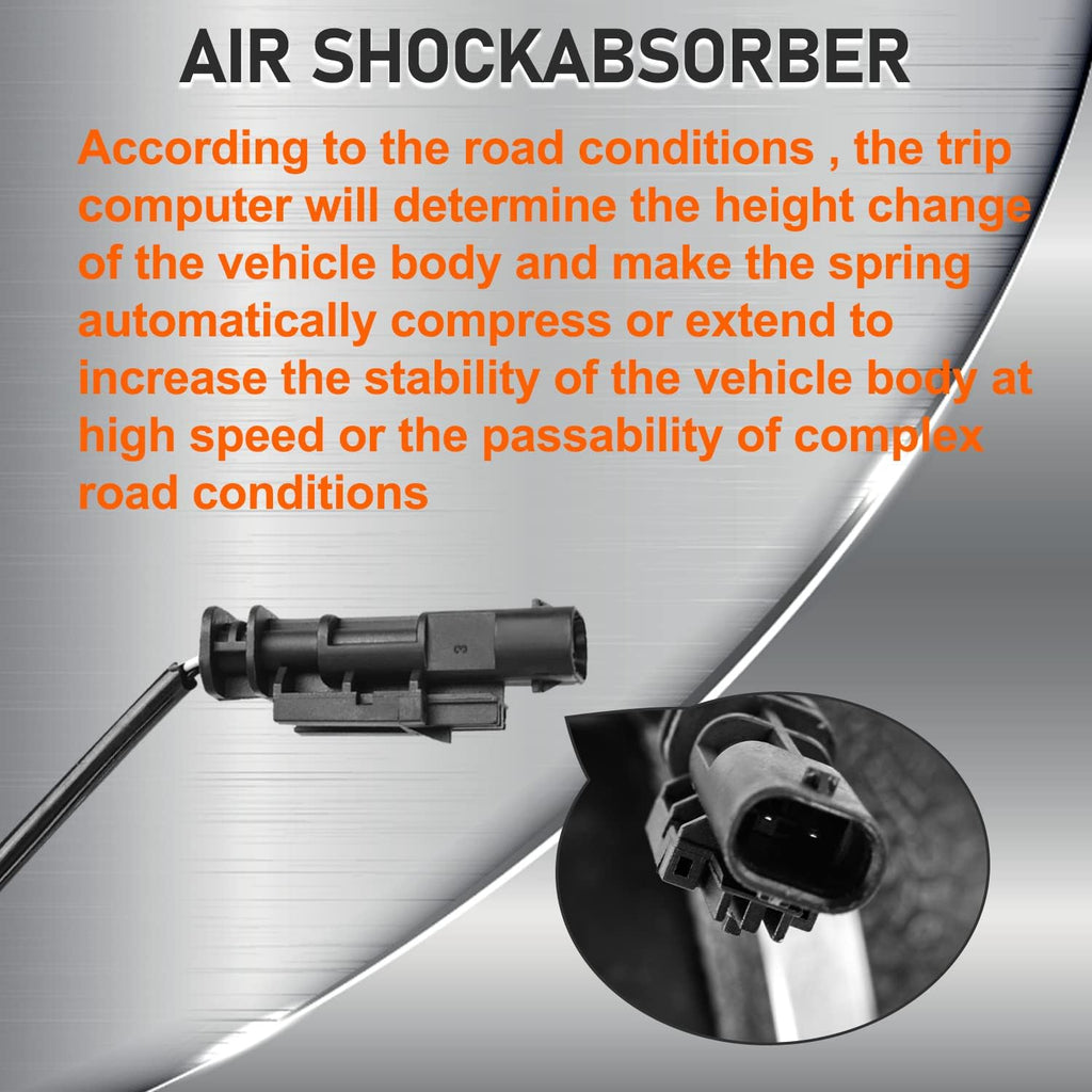 Rear Air Shocks Lift Struts Absorber Pack of 2 M227