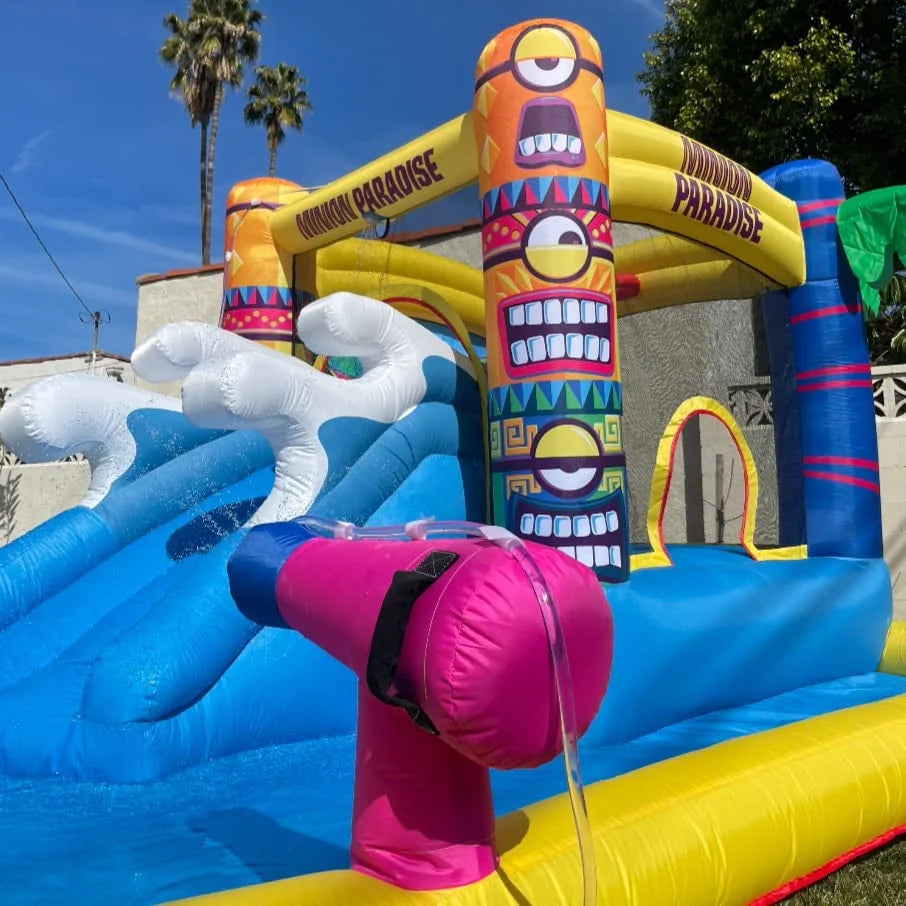 Inflatable Bounce House with Slide S954456