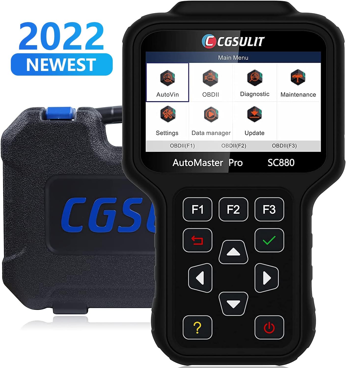 OBD2 Diagnostic Scanner with EPB ABS SAS SRS Reset D58512