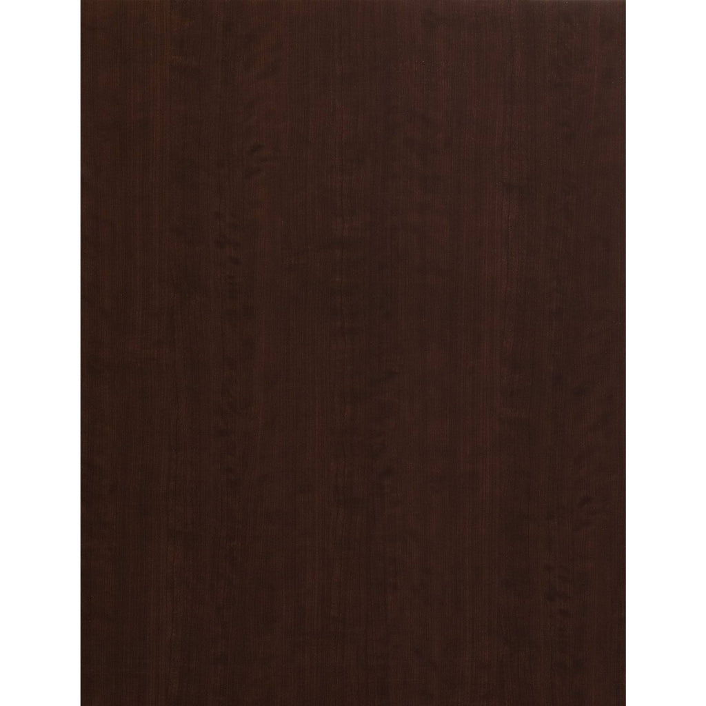 18W 5 Shelf Bookcase with Doors Mocha Cherry V946486