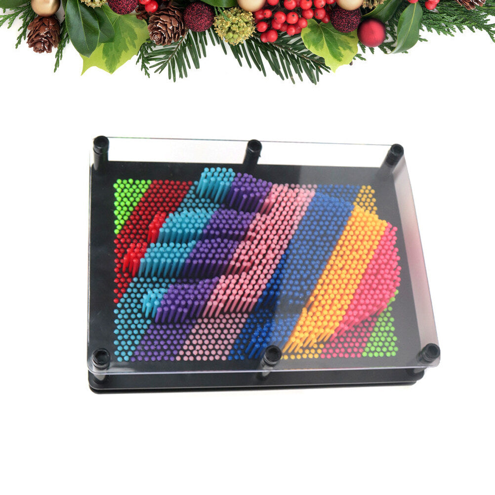 Plastic 3D Pin Art Handprint Toy W80042