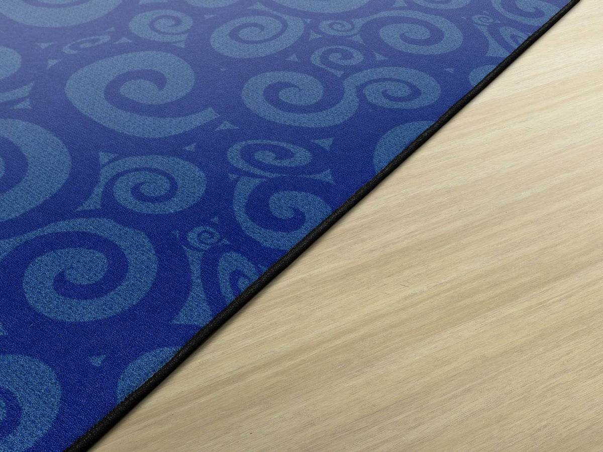 Blue 10'6 x 13'2 Carpet C635