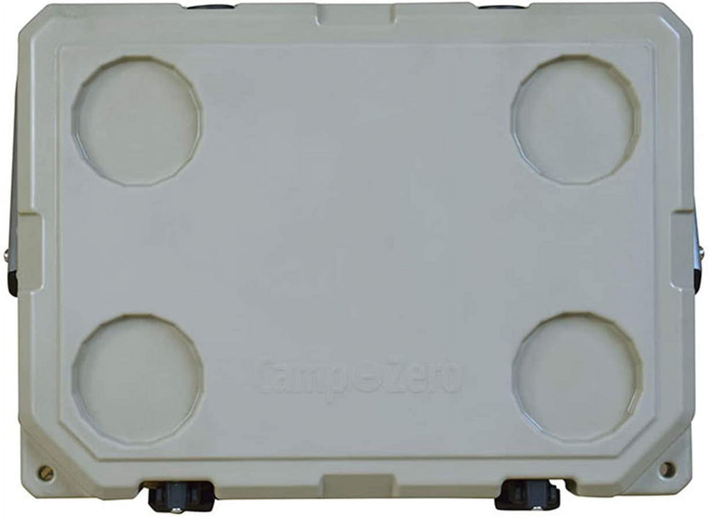 Beige 20 - 21.13 Qt. Cooler with 4 Molded-In Cup Holders T994
