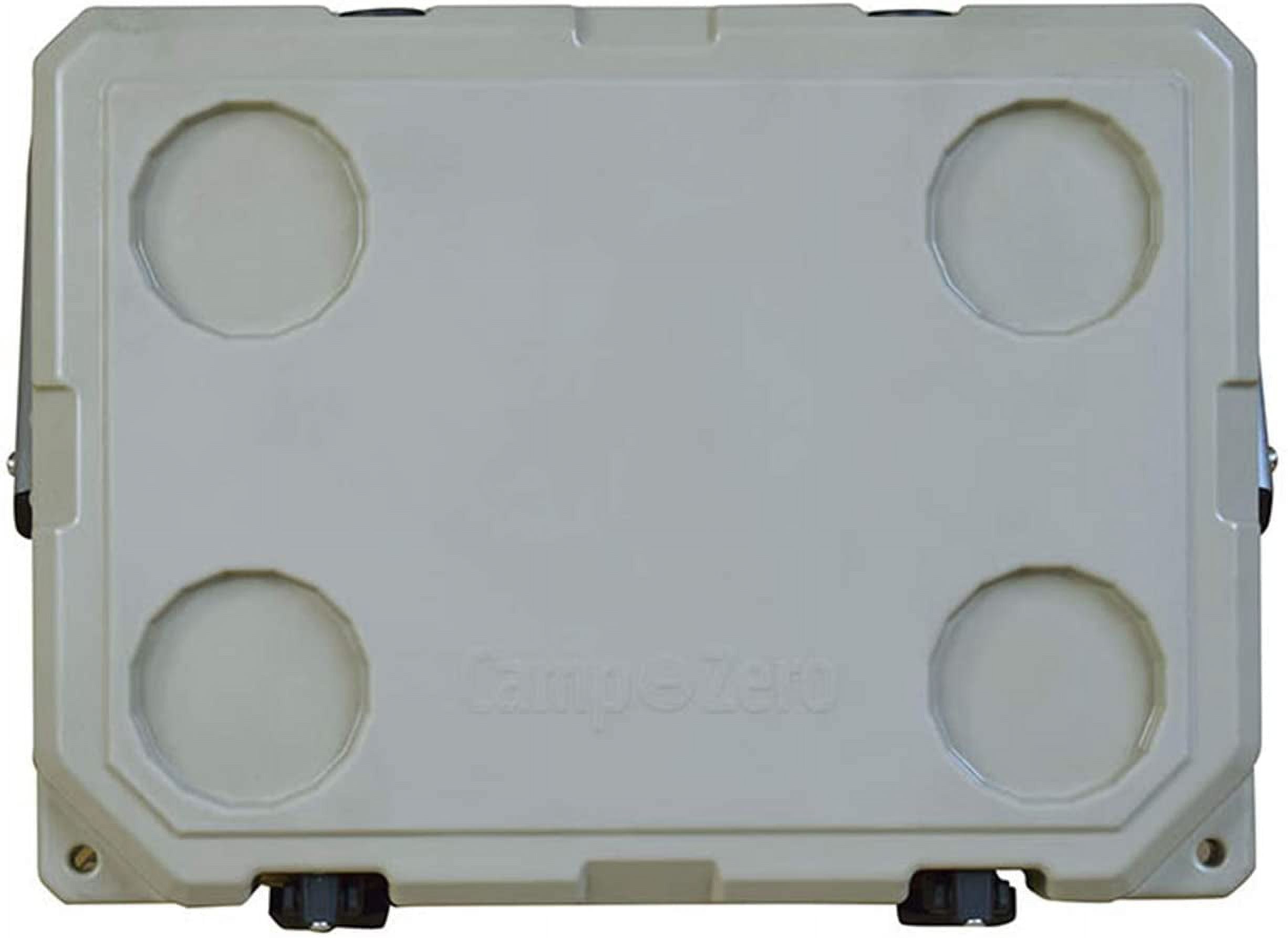 Beige 20 - 21.13 Qt. Cooler with 4 Molded-In Cup Holders T994