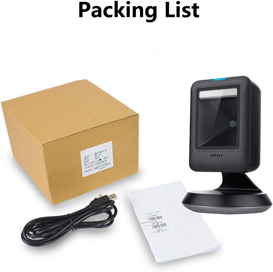 Wired 2D Barcode Scanner with USB Cable P8992