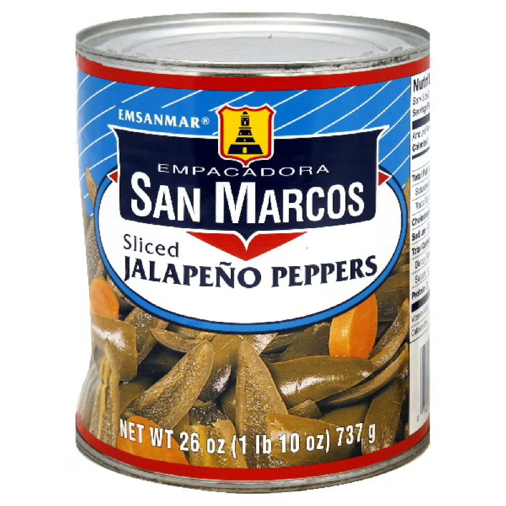 Sliced Jalapeno Tin, 26-ounces (Pack of 6) L8440