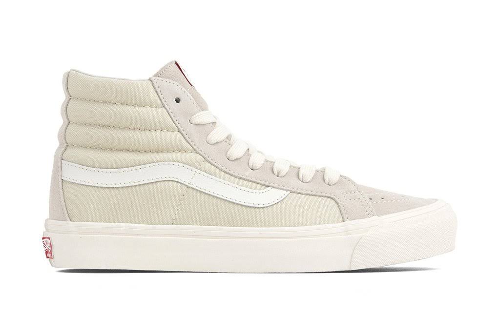 Seed Pearl Suede Canvas Sk8-Hi Shoes F4693