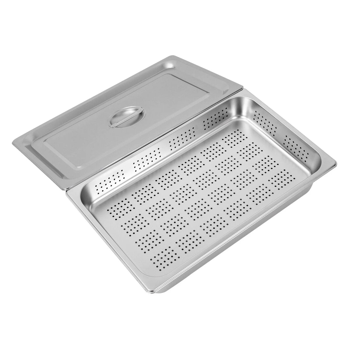 Full Size Perforated Stainless Steel Steam Table Food Pan L6421