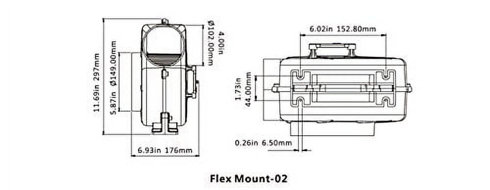 Bilge Air Blower 320CFM Marine 12V 4" E5088