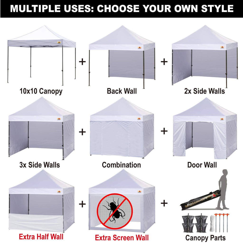 Canopy Tent 10 x 10 Pop Up Commercial Tents Y616