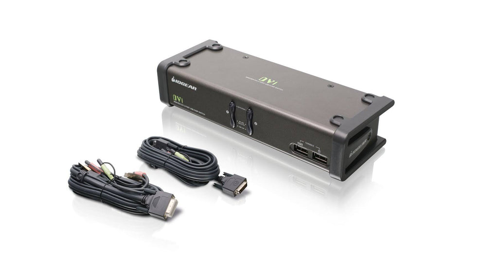 2-Port DVI KVMP Switch with Cables W20003