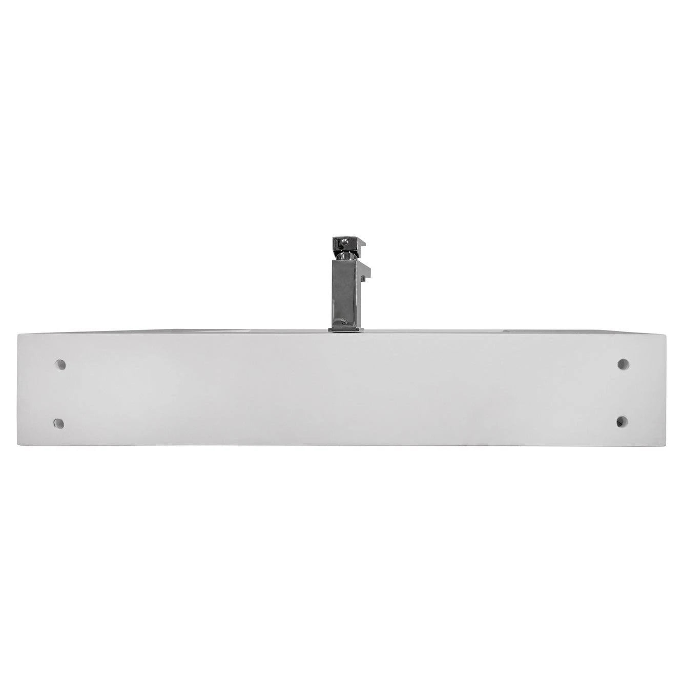 48 No Faucet Hole Grey Wall-Mounted Sink T703707