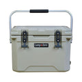 Beige 20 - 21.13 Qt. Cooler with 4 Molded-In Cup Holders T994
