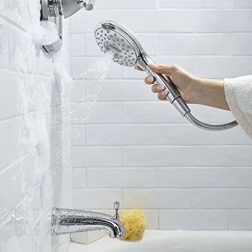 Brushed Nickel Handheld Shower Slide Bar Kit 2.5 GPM E762