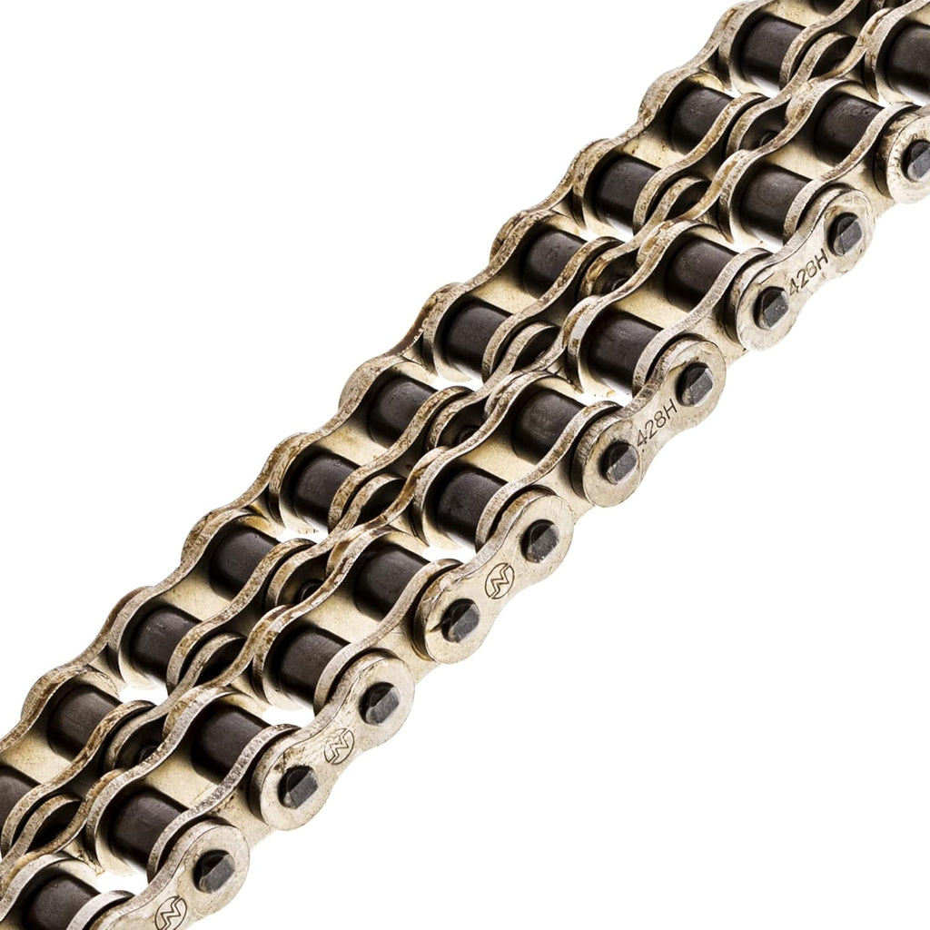 Drive Sprocket Chain Combo Front 15 Rear 49 Tooth 428HZ Standard 114 Links Pack of 2 S16300