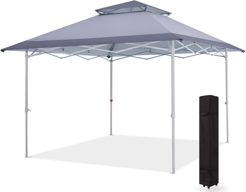 Pop-Up Canopy Tent 13x13 Instant Shelter with Wheeled Bag C879