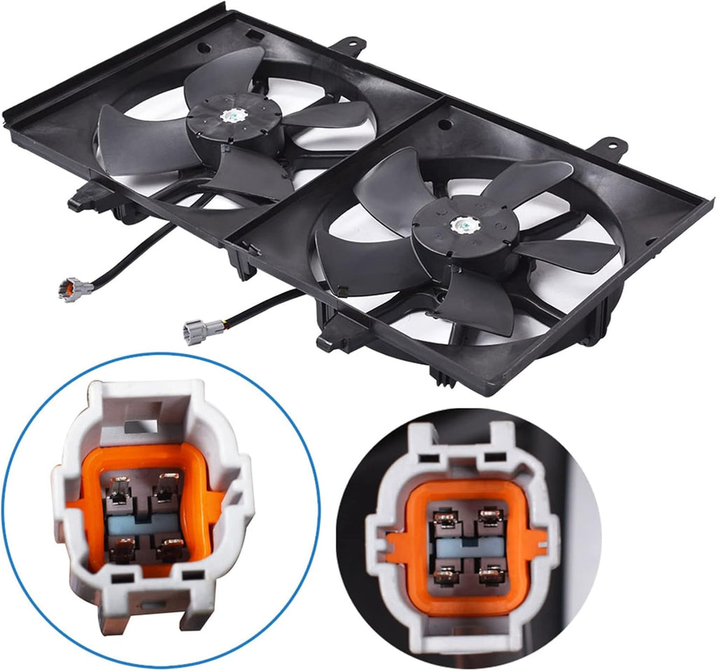 Radiator Cooling Fan Replacement Pack of 2 A363