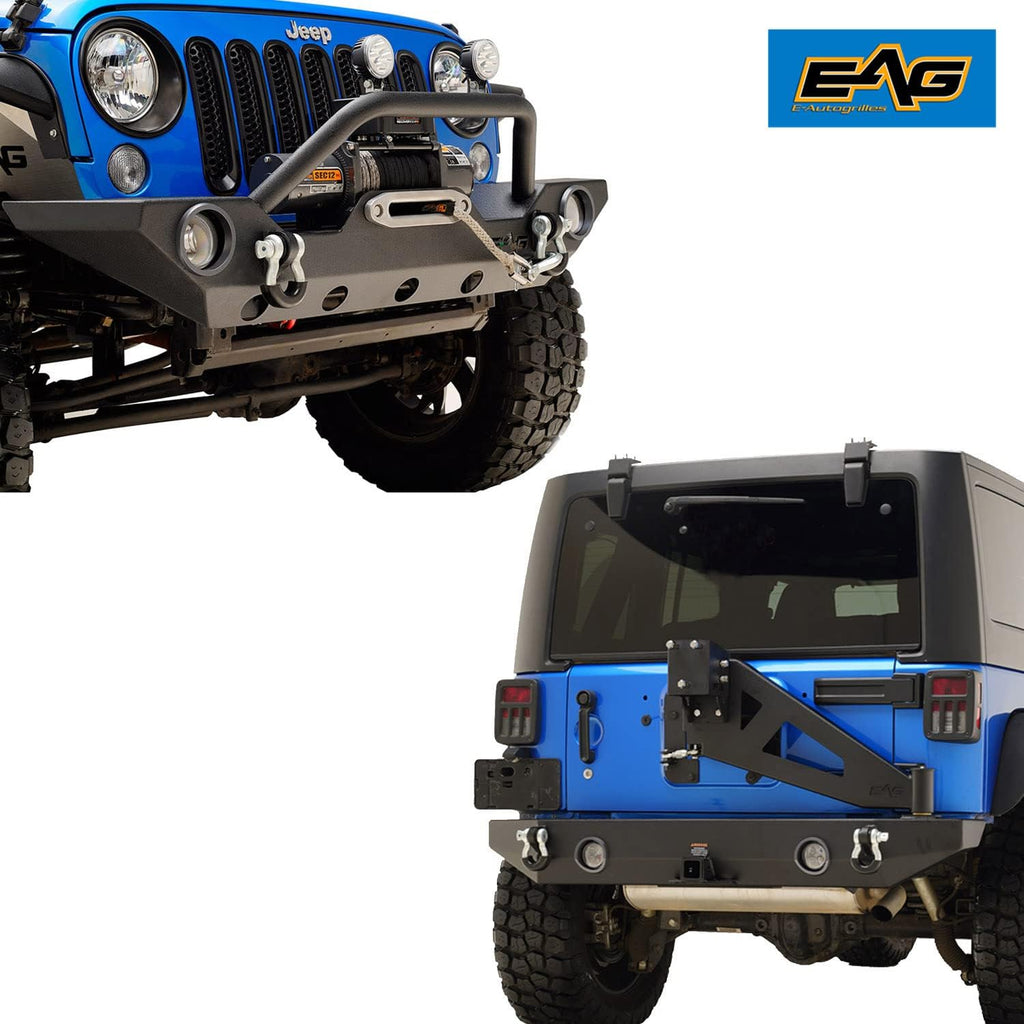 Front Bumper and Rear Bumper Combo Y534477