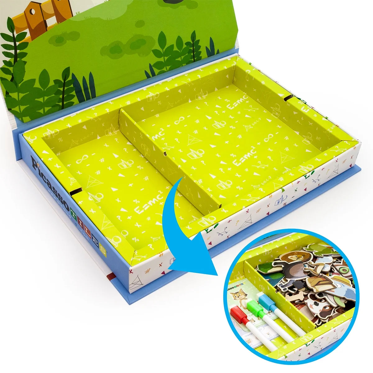 112pc Magnetic Drawing Board Set H2498