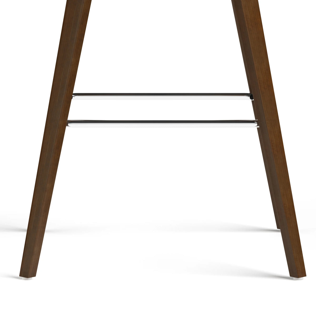 Dark Brown Faux Leather Stool F63725