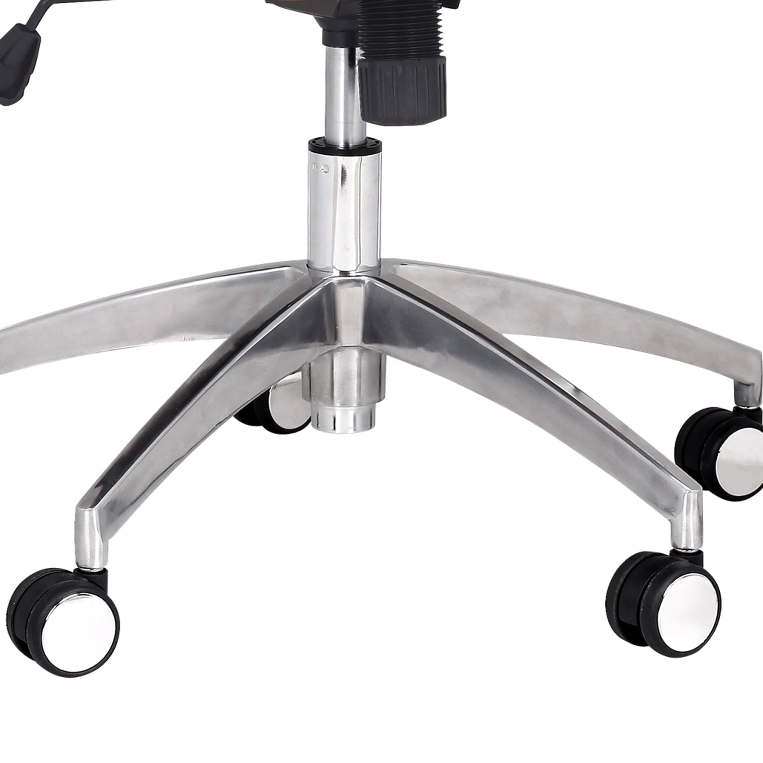 Walnut/Black Swivel Office Chair I5481
