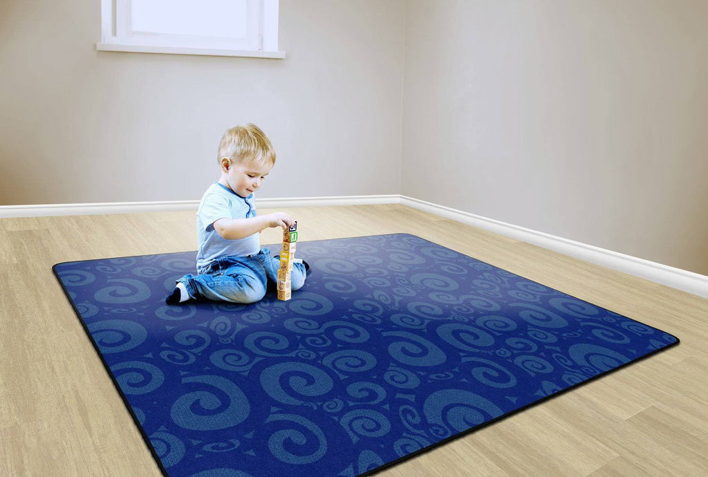 Blue 10'6 x 13'2 Carpet C635