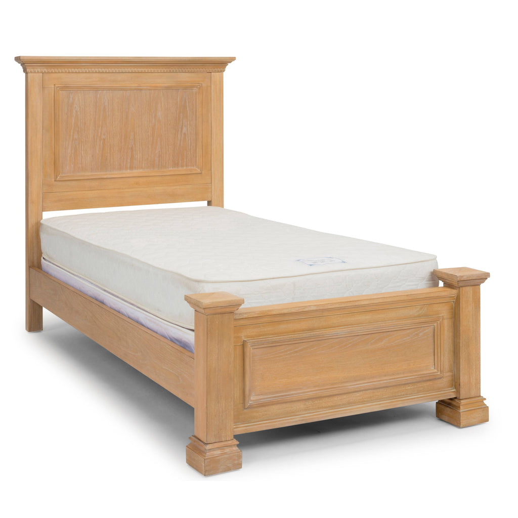 Brown Twin Bed H1960
