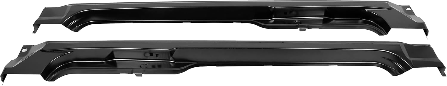 Black Rocker Panel Guard Pair for Ford F150 Extended Cab Y751