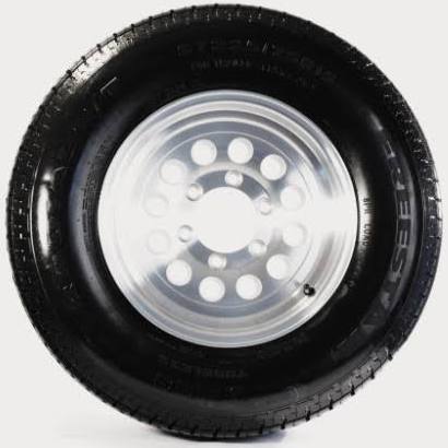 Galvanized Spoke Trailer Tire and Rim 15 6 Lug P702