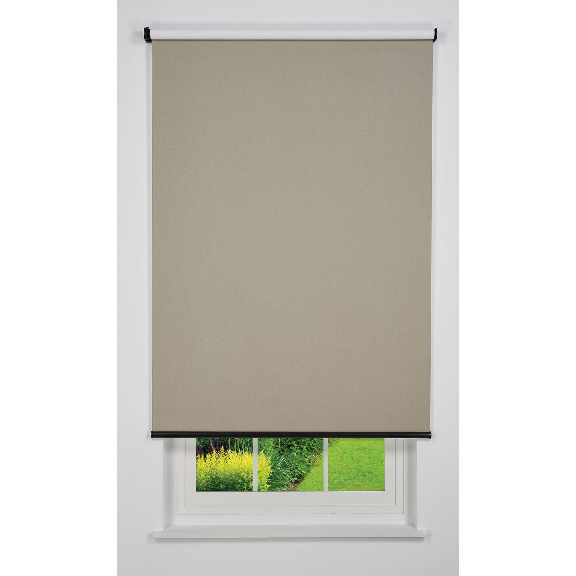 Taupe 62 W x 78 H Cordless Blackout Roller Shade H9449