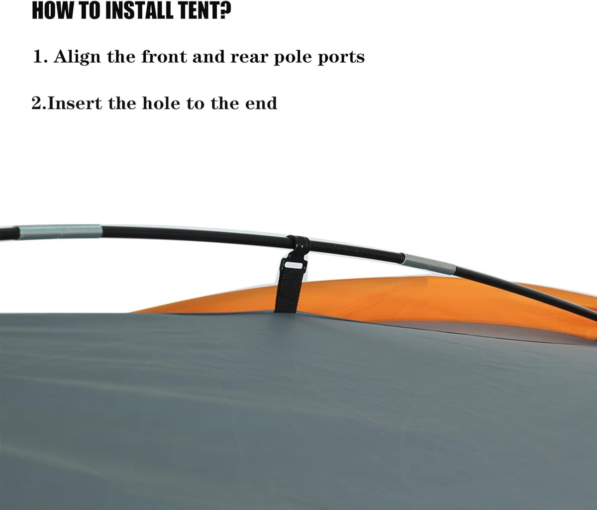 Waterproof Double Layer Pickup Truck Tent for 2 Person N3190