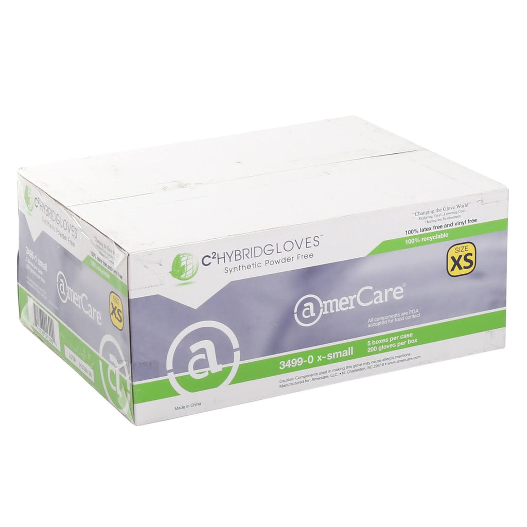 XX-Large Powder Free Hybrid Gloves, Case of 900 L925534