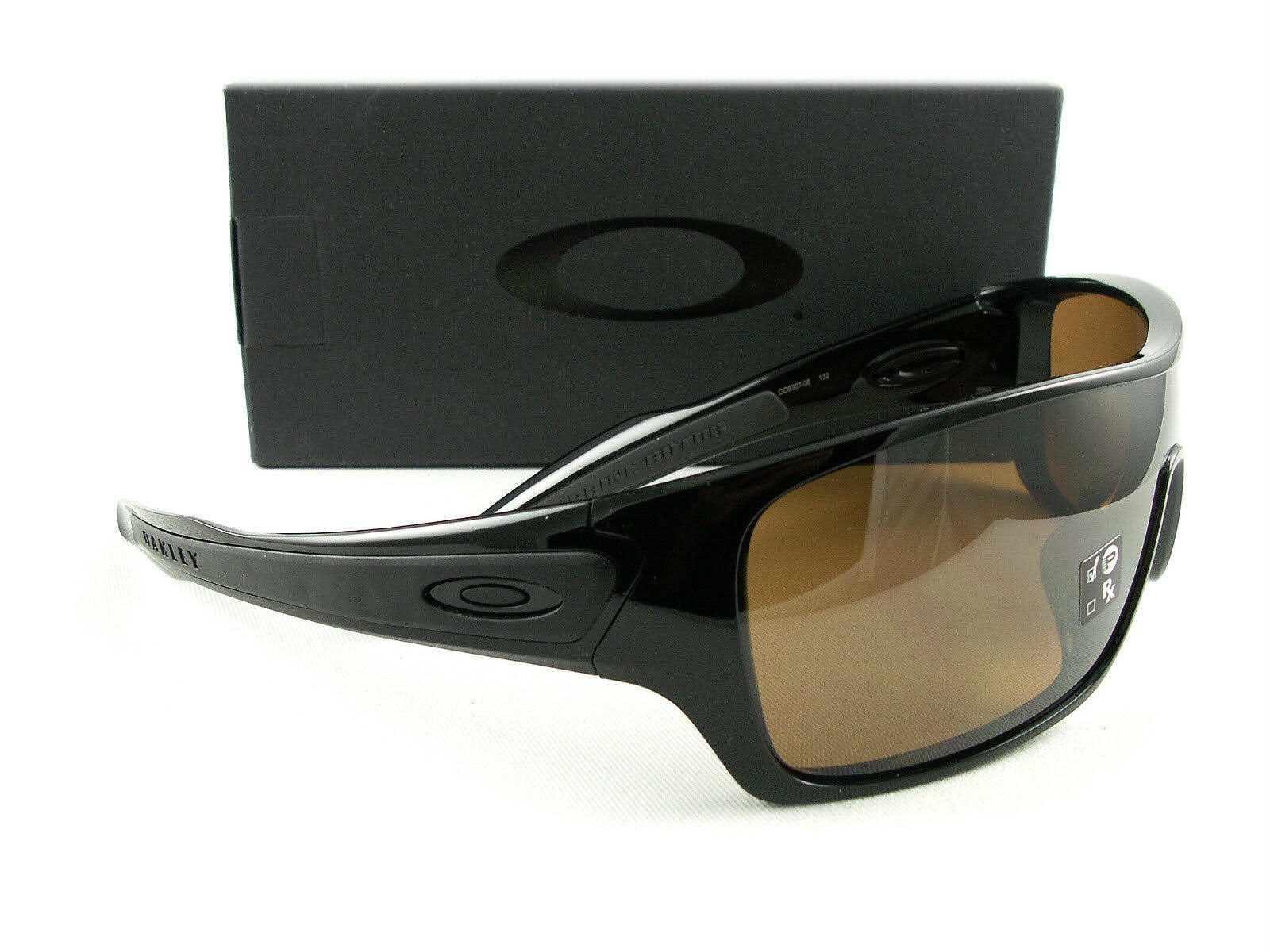 Polished Black Tungsten Iridium Polarized Sunglasses R3347