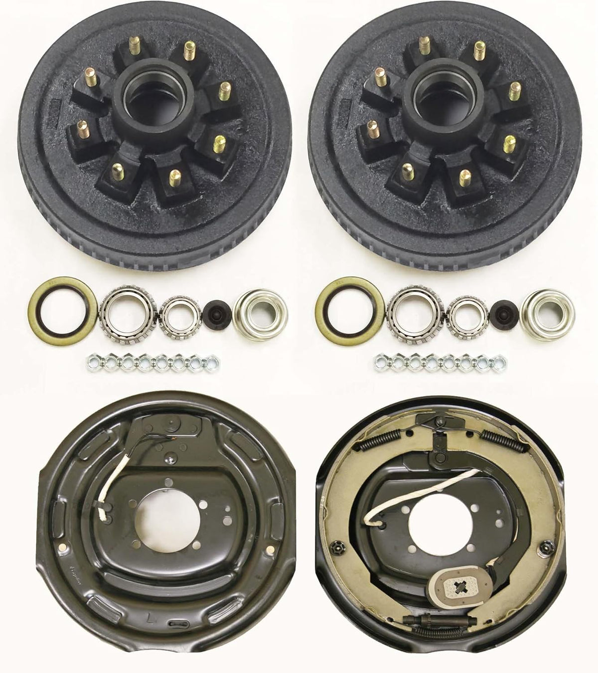 Trailer Hub Drum Kits with Electric Brakes for 7000 Lbs Axle G320