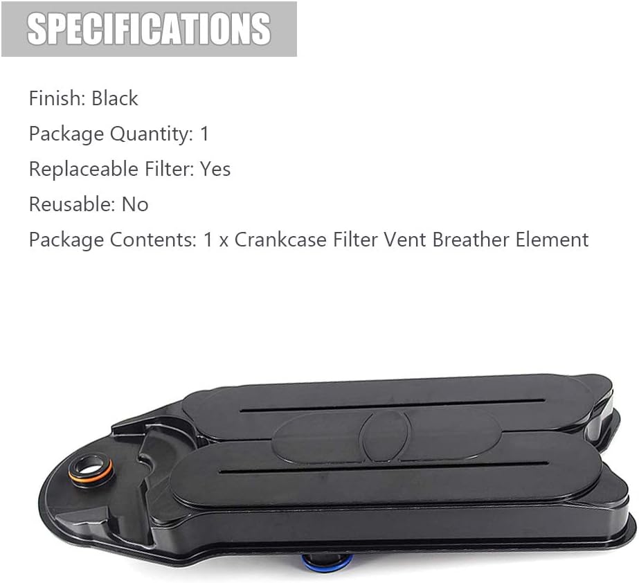 Crankcase Ventilation Filter Replacement Pack of 2 W411