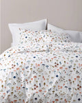 Organic-cotton Percale Duvet Cover Twin 68 x 86 N574