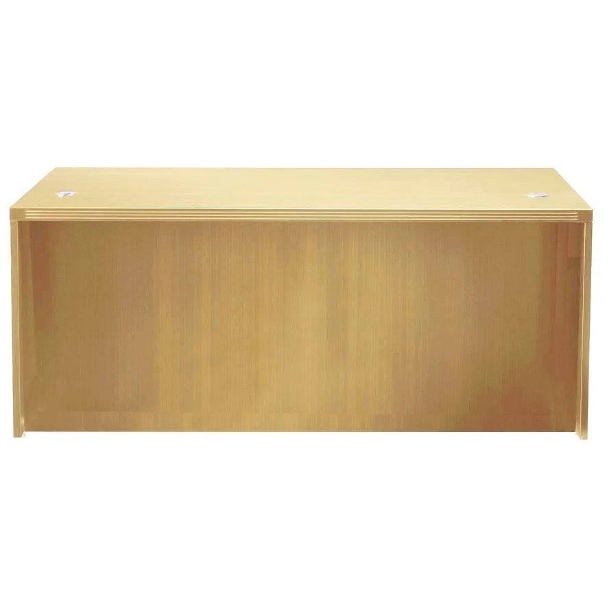 72x22 Rectangular Maple Desk E3218
