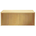 72x22 Rectangular Maple Desk E3218