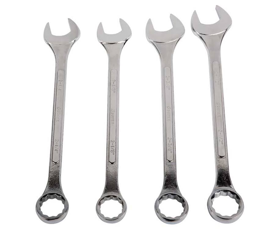 4-Piece SAE Raised Panel Combination Wrench Set Z415503