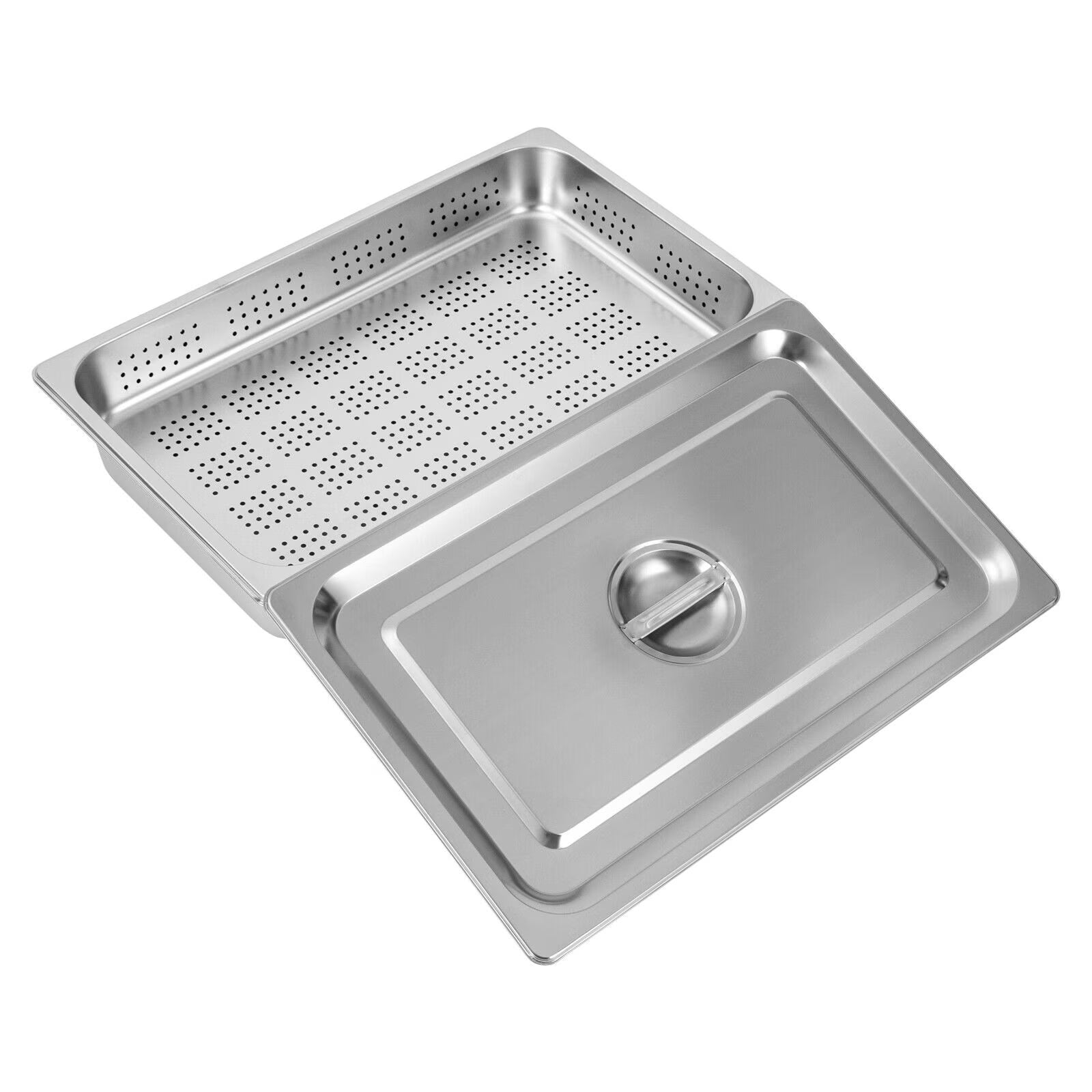 Full Size Perforated Stainless Steel Steam Table Food Pan L6421