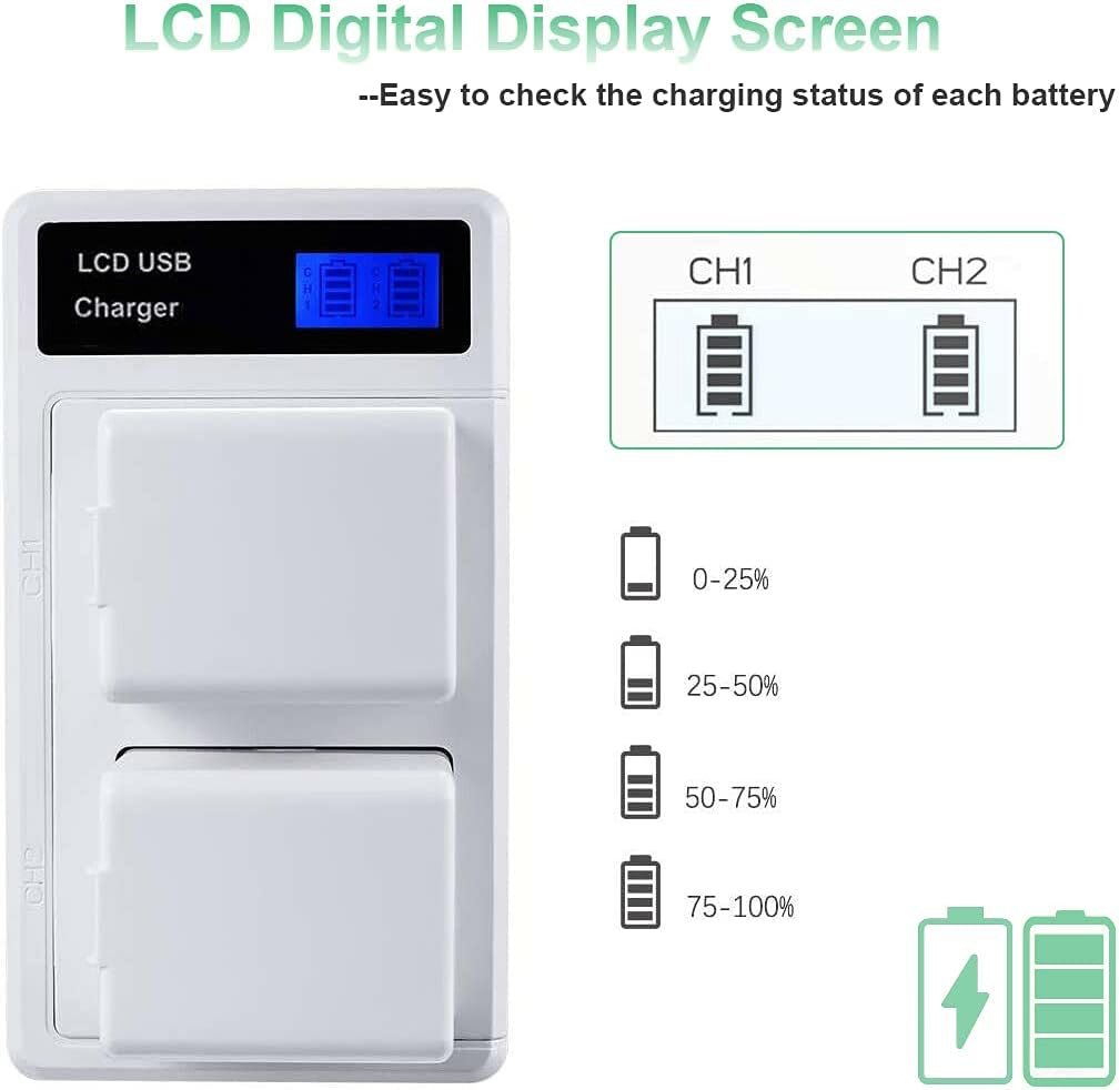 2-Pack Rechargeable Battery and Dual Battery Charge Station for Arlo Pro Surveillance Camera O4947